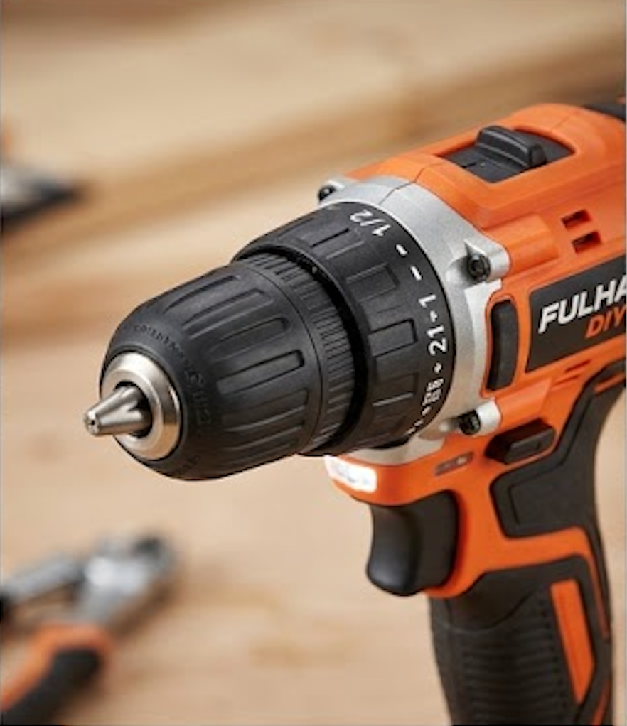 Fulham DIY Compact 12V Cordless Drill/Driver - Everyday Comfort Series