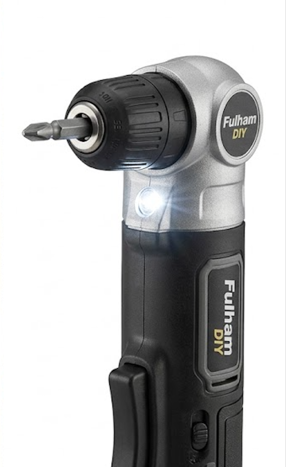 Fulham DIY Right-Angle 18V Tight-Access Drill